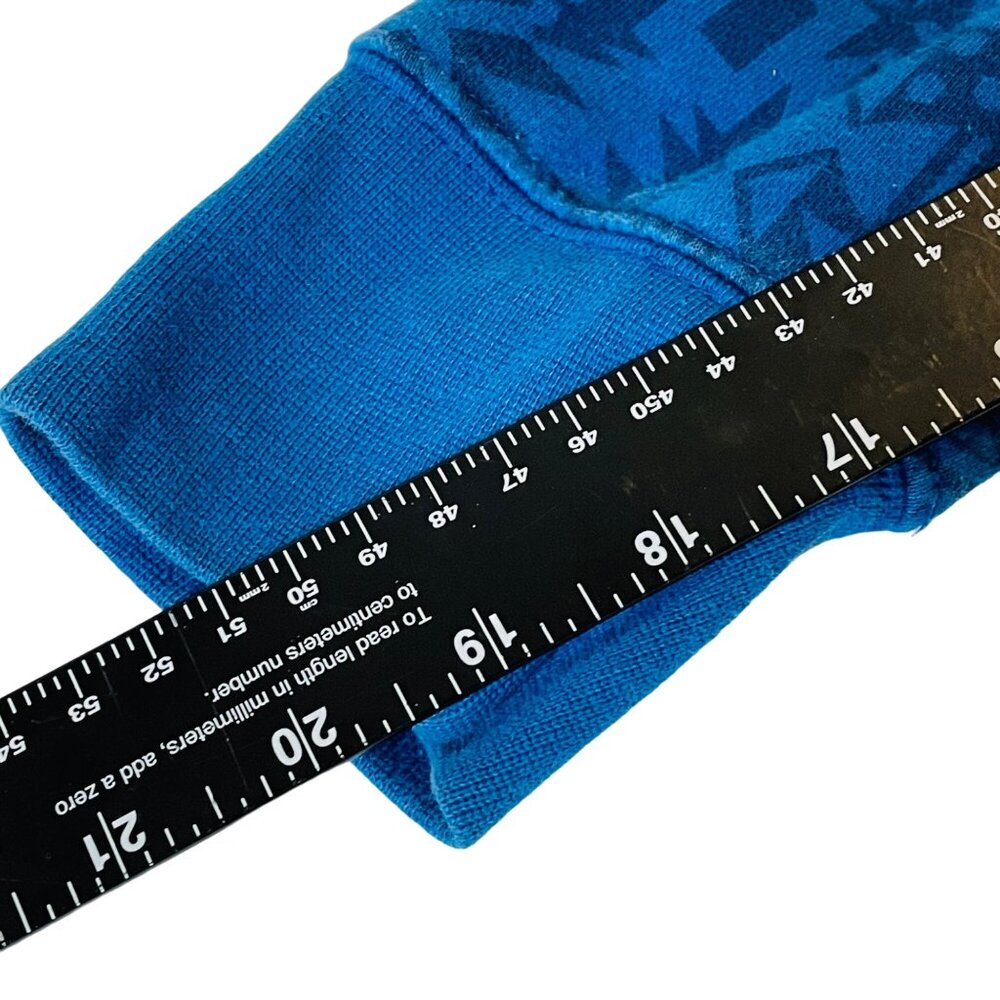 Xersion Blue Patterned Hoodie Sweatshirt S Men’s Small - Picture 4 of 8
